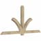 Ekena Millwork Redmond Rough Sawn Timber Gable Bracket, Douglas Fir, 84"W x 42"H x 4"D x 4"F, 12/12 Pitch GBW084X42X0404RED00RDF - alternate 5